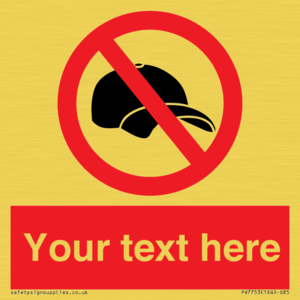 Custom prohibition no caps